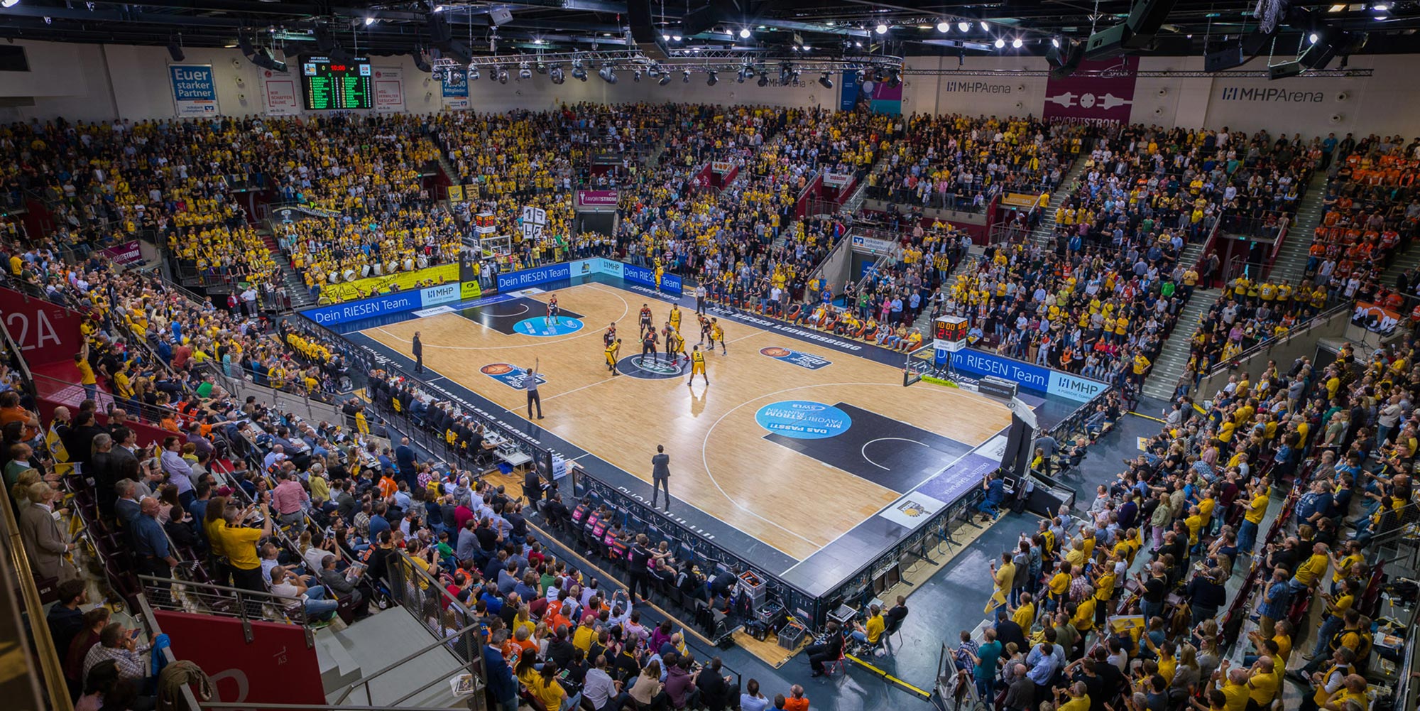 MHP Arena Ludwigsburg Sport-Hospitality Riesen Basketballspiel