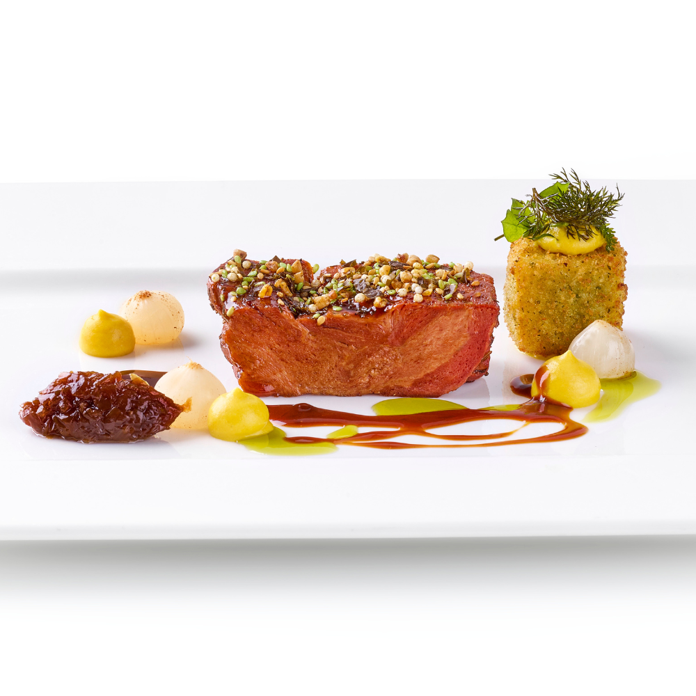 Gourmet Palast Hauptgang vegetarisch Radio Ton